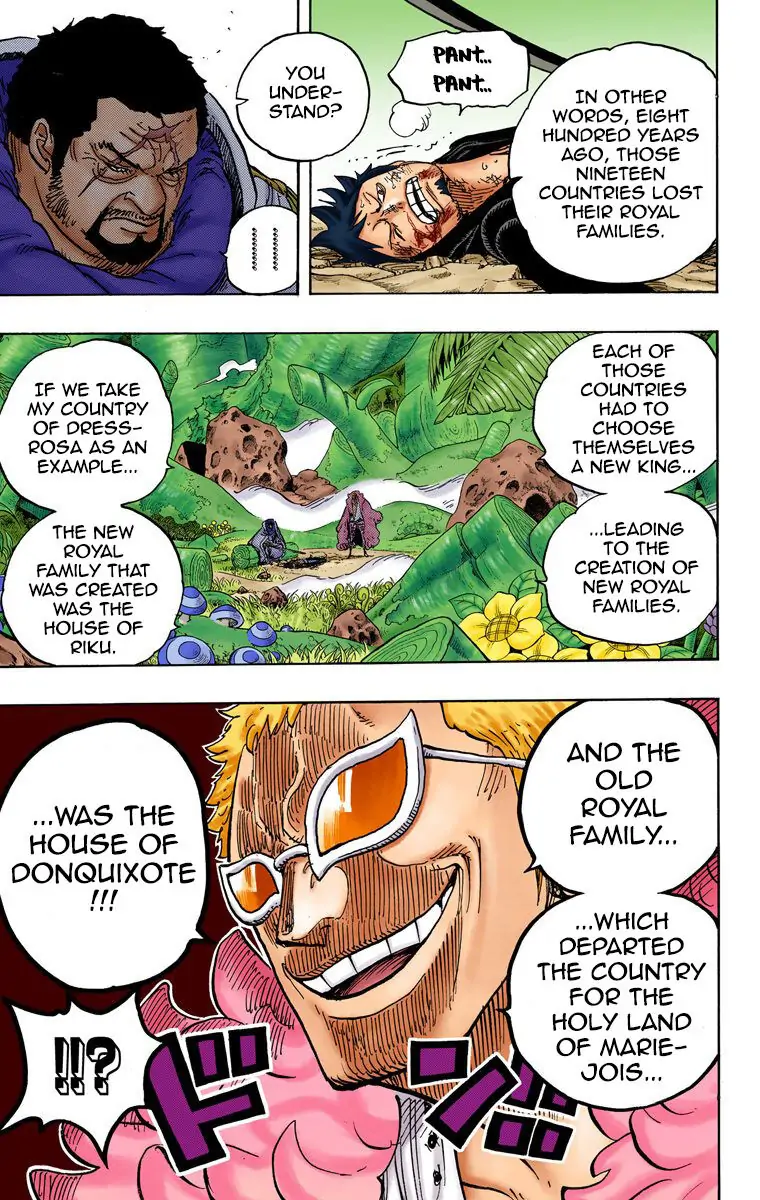One Piece Digital Colored Chapter 722 image 24